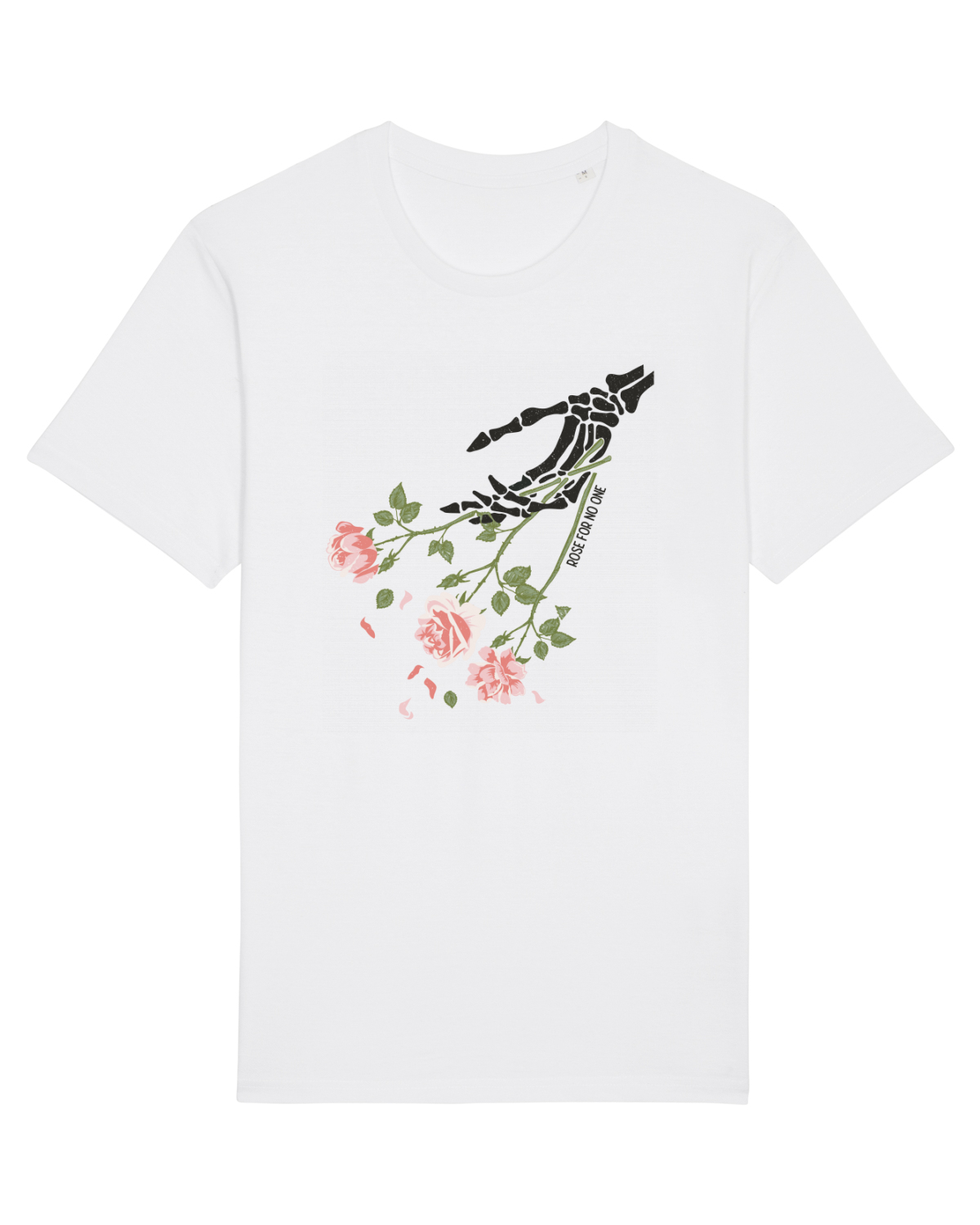 Tricou mânecă scurtă Unisex Rocker White