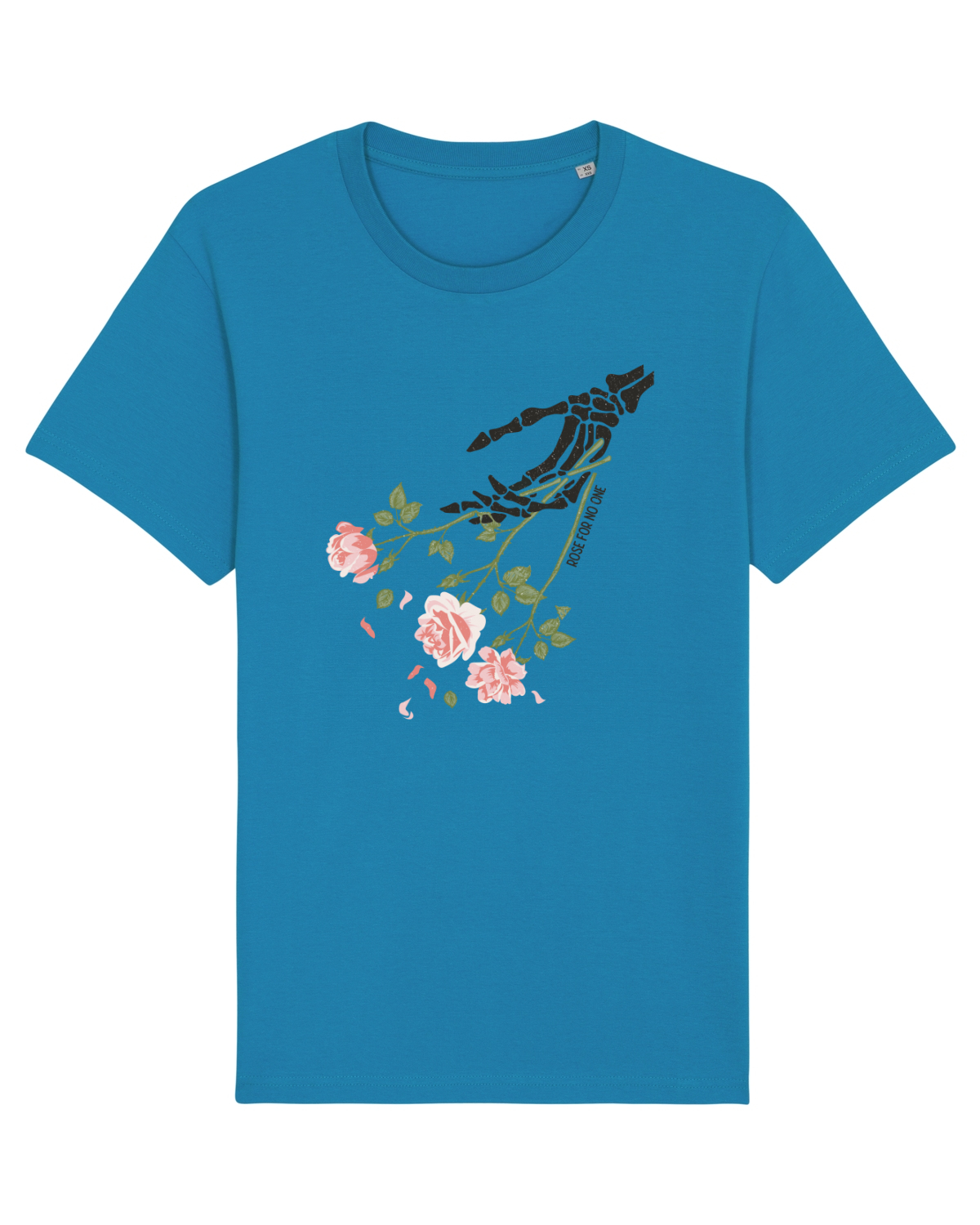 Tricou mânecă scurtă Unisex Rocker Azur