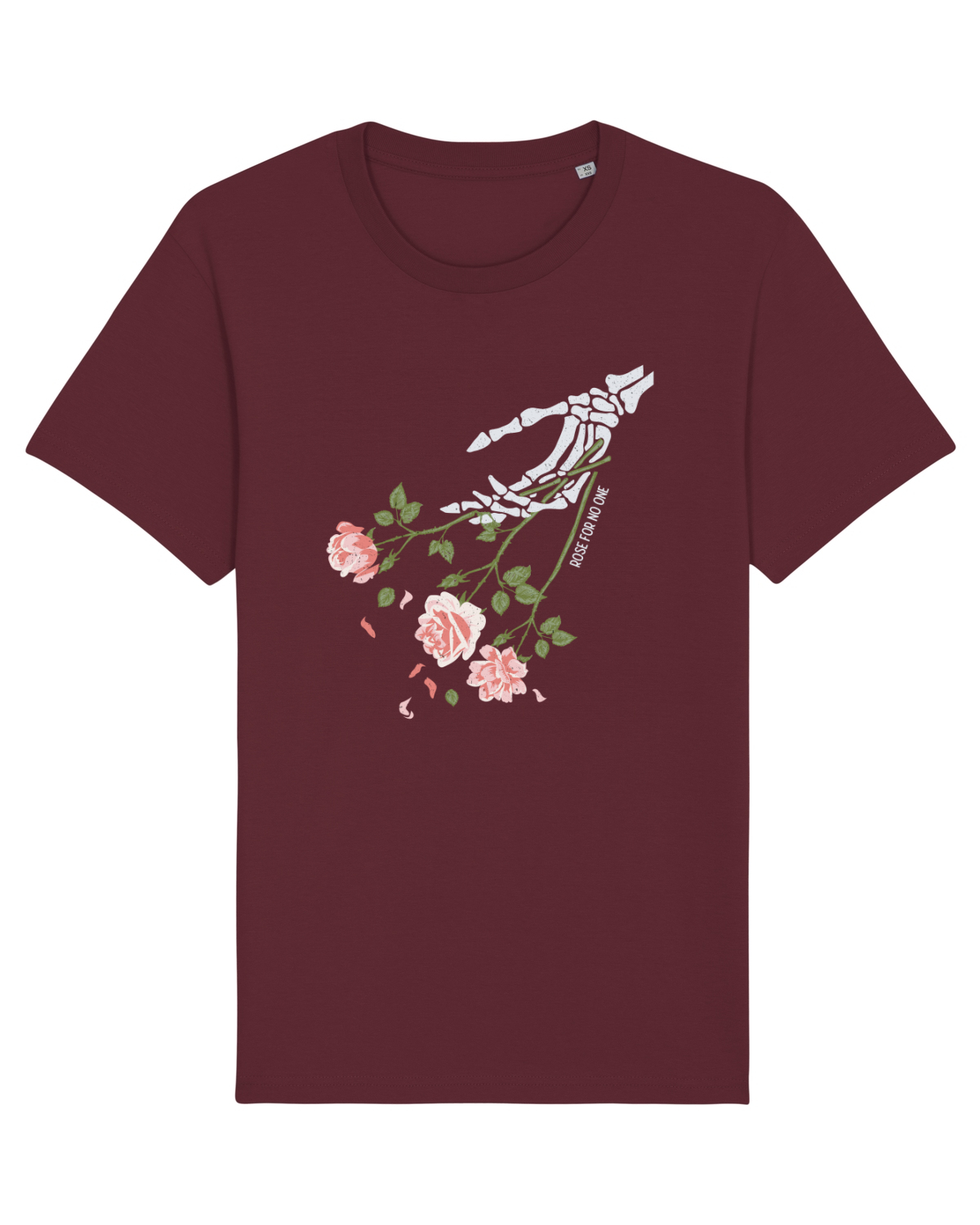 Tricou mânecă scurtă Unisex Rocker Burgundy