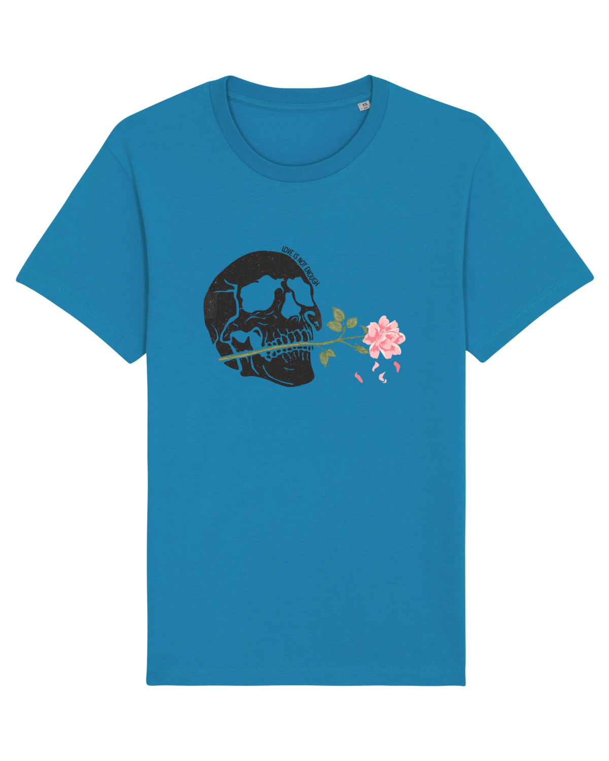 Tricou mânecă scurtă Unisex Rocker Azur