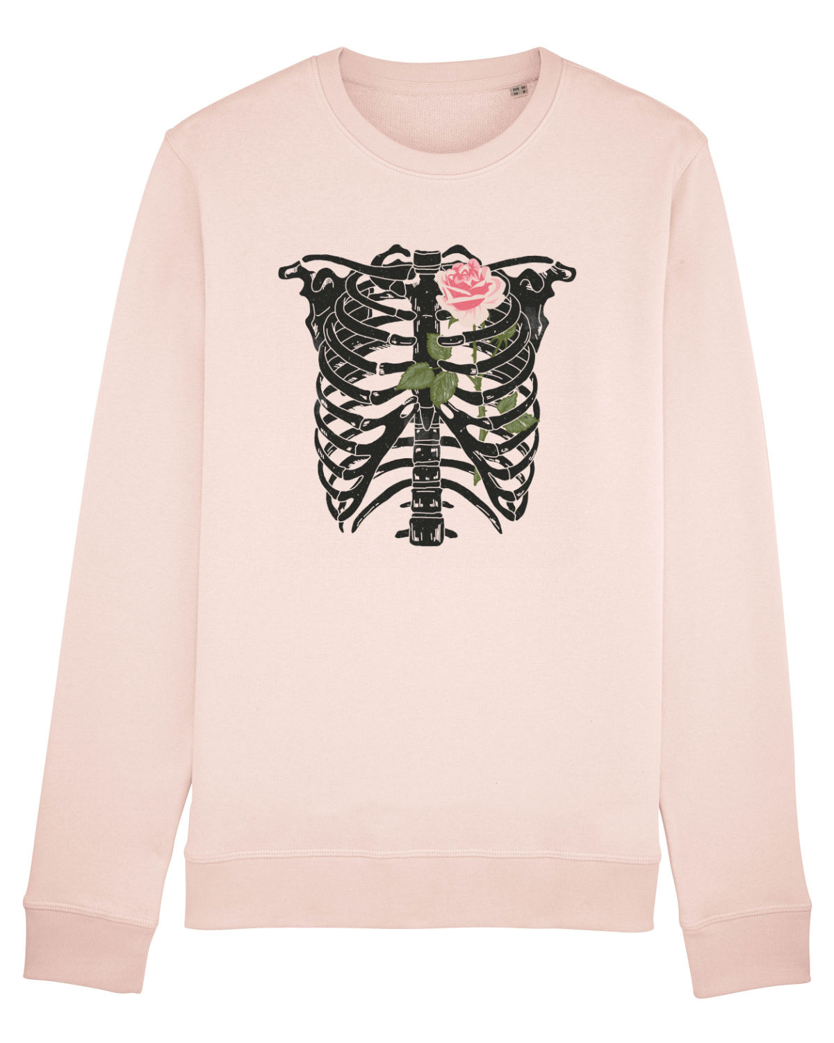Bluză mânecă lungă Unisex Rise Candy Pink