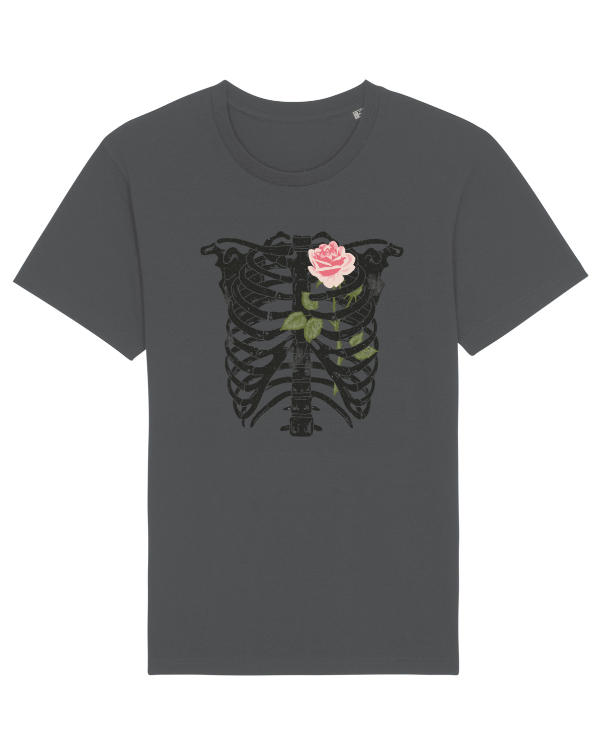 Tricou mânecă scurtă Unisex Rocker Anthracite