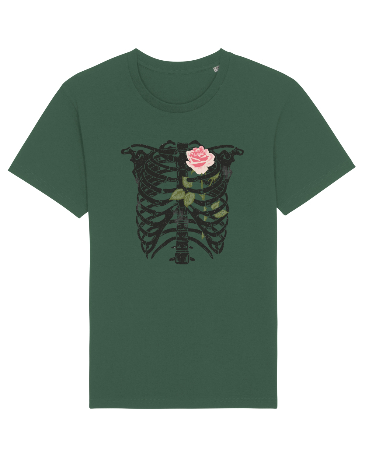 Tricou mânecă scurtă Unisex Rocker Bottle Green
