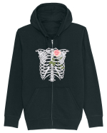 Roses in my heart Hanorac cu fermoar Unisex Connector