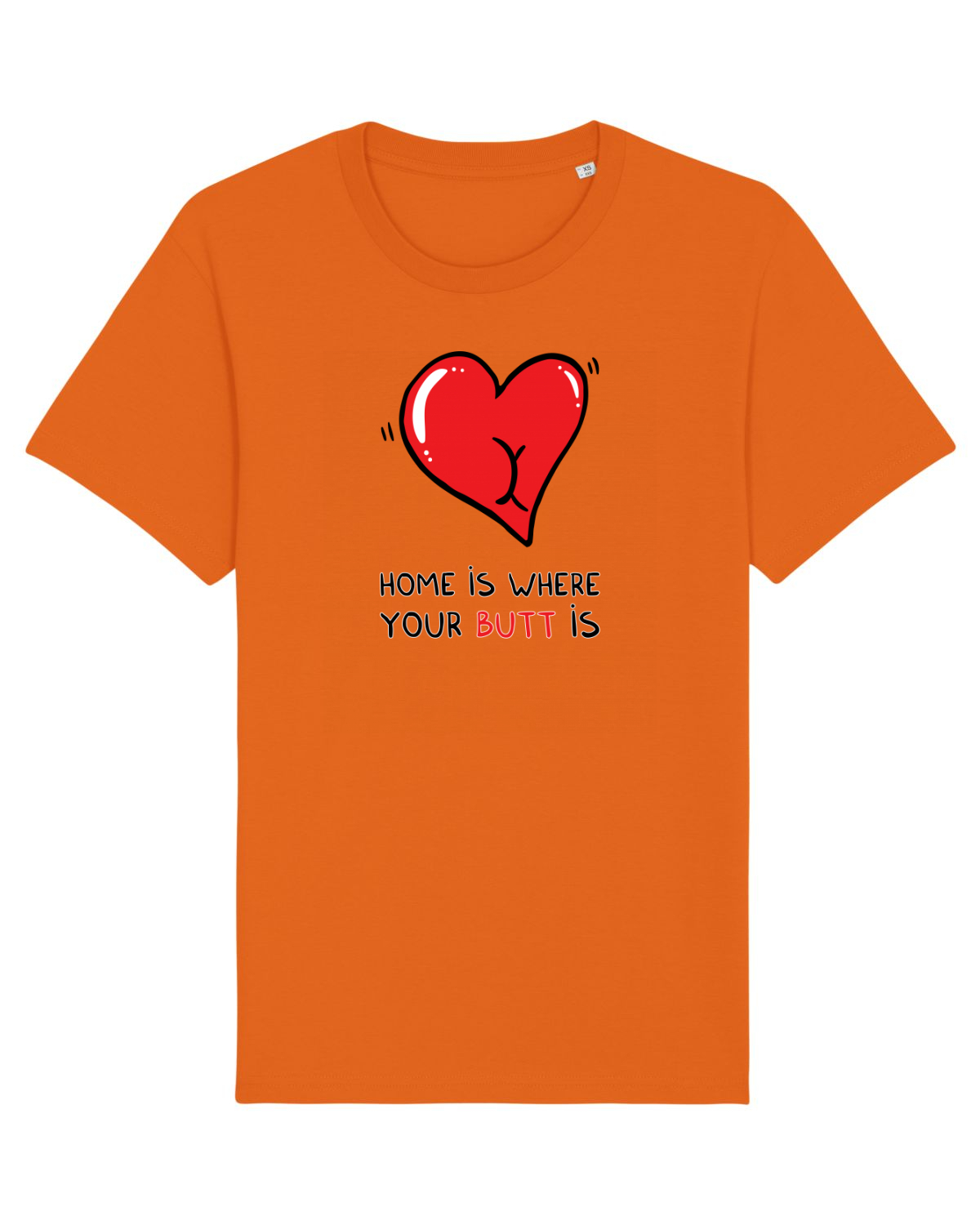 Tricou mânecă scurtă Unisex Rocker Bright Orange