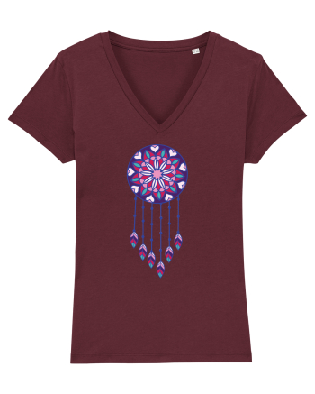 Dreamcatcher dream catcher. Prinzător de Vise Burgundy