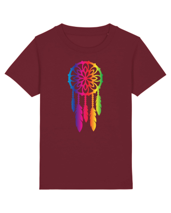 LGBTQ Dreamcatcher dream catcher. Prinzător de vise Burgundy
