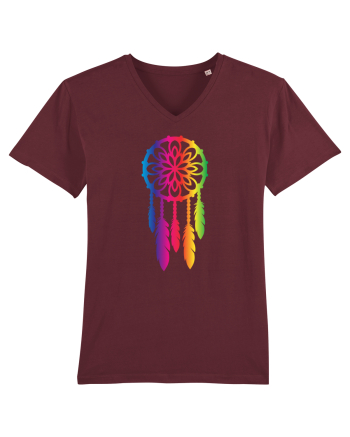 LGBTQ Dreamcatcher dream catcher. Prinzător de vise Burgundy