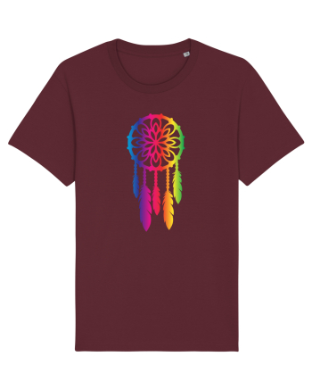 LGBTQ Dreamcatcher dream catcher. Prinzător de vise Burgundy