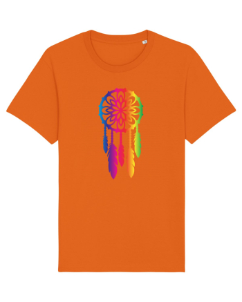 LGBTQ Dreamcatcher dream catcher. Prinzător de vise Bright Orange
