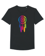 LGBTQ Dreamcatcher dream catcher. Prinzător de vise Tricou mânecă scurtă guler larg Bărbat Skater
