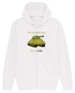 My other car is a tank Hanorac cu fermoar Unisex Connector