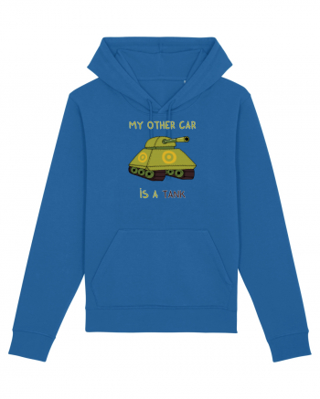 My other car is a tank Royal Blue