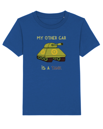 My other car is a tank Majorelle Blue