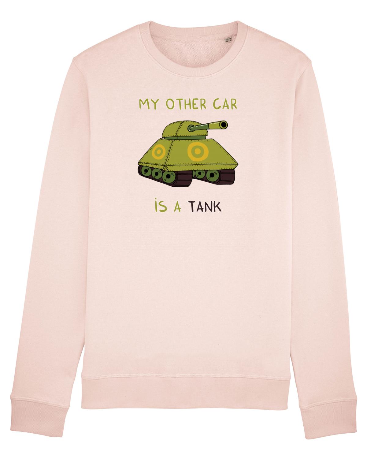 Bluză mânecă lungă Unisex Rise Candy Pink