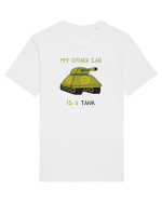 My other car is a tank Tricou mânecă scurtă Unisex Rocker