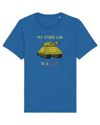 My other car is a tank Royal Blue