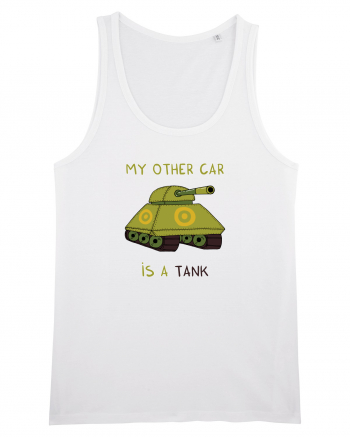 My other car is a tank White