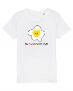 No EGGSplanation Tricou mânecă scurtă  Copii Mini Creator