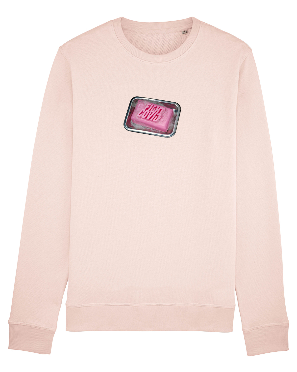 Bluză mânecă lungă Unisex Rise Candy Pink
