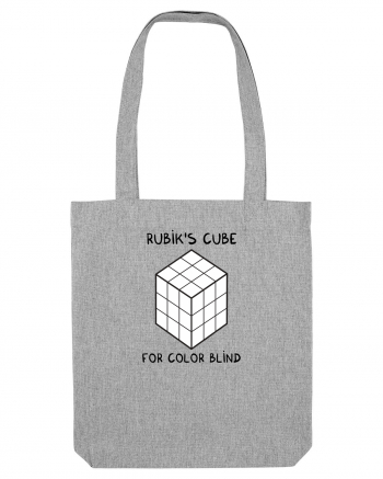 Rubik's cube for color blind Heather Grey
