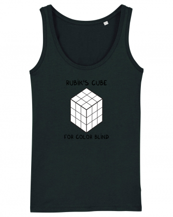 Rubik's cube for color blind Black