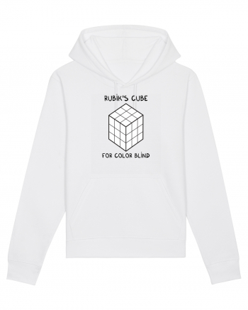 Rubik's cube for color blind White