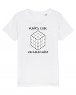 Rubik's cube for color blind Tricou mânecă scurtă  Copii Mini Creator