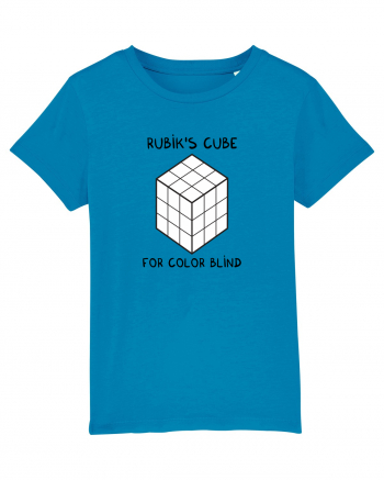 Rubik's cube for color blind Azur