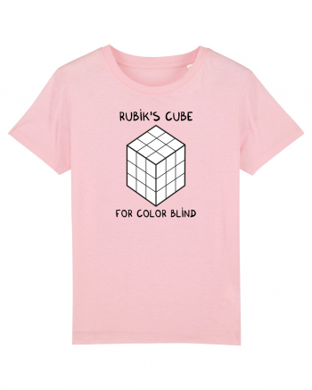 Rubik's cube for color blind Cotton Pink