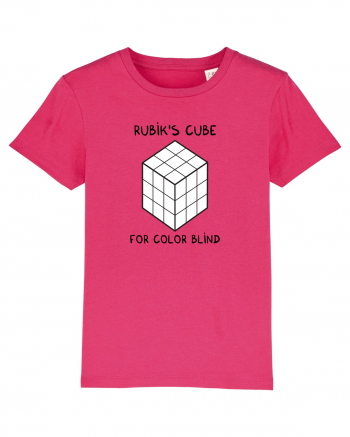 Rubik's cube for color blind Raspberry