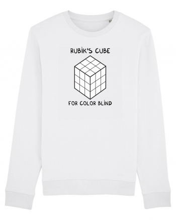 Rubik's cube for color blind White
