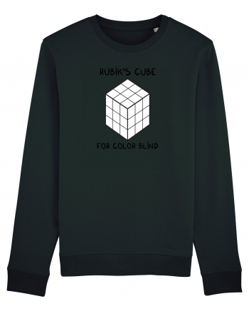 Rubik's cube for color blind Black