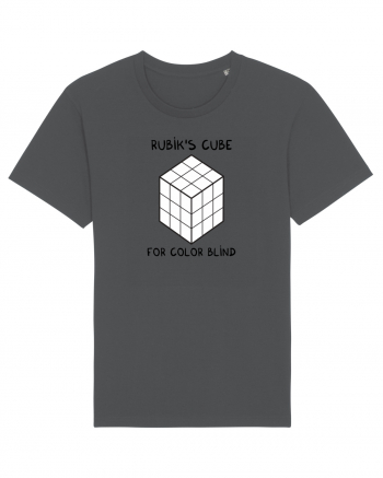 Rubik's cube for color blind Anthracite
