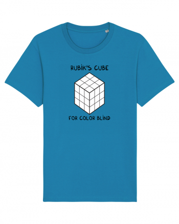 Rubik's cube for color blind Azur