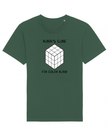 Rubik's cube for color blind Bottle Green