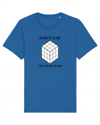Rubik's cube for color blind Royal Blue