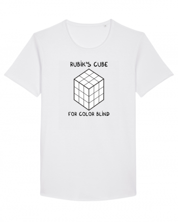 Rubik's cube for color blind White