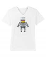 roboCAT Tricou mânecă scurtă guler V Bărbat Presenter