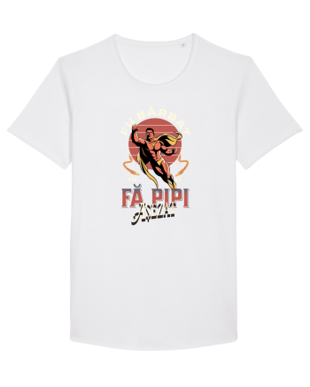 E timpul sa fii barbat, fă pipi așezat! Scoate bărbăția din tine. Sarcasm White