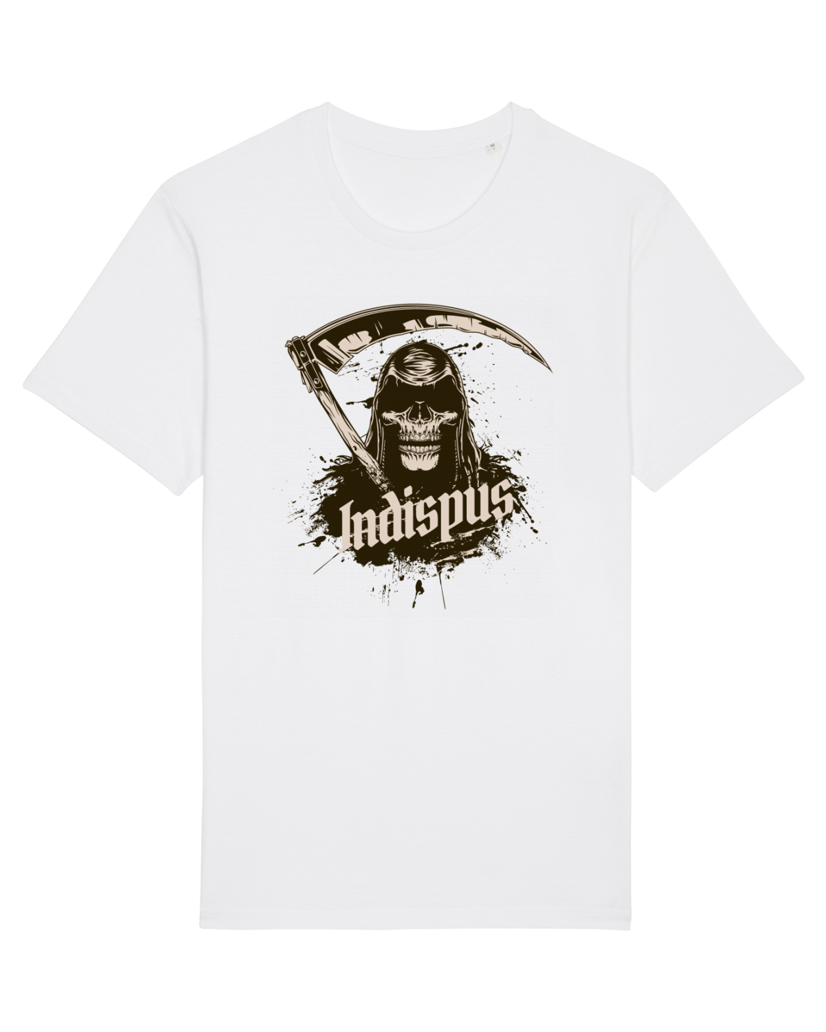 Tricou mânecă scurtă Unisex Rocker White