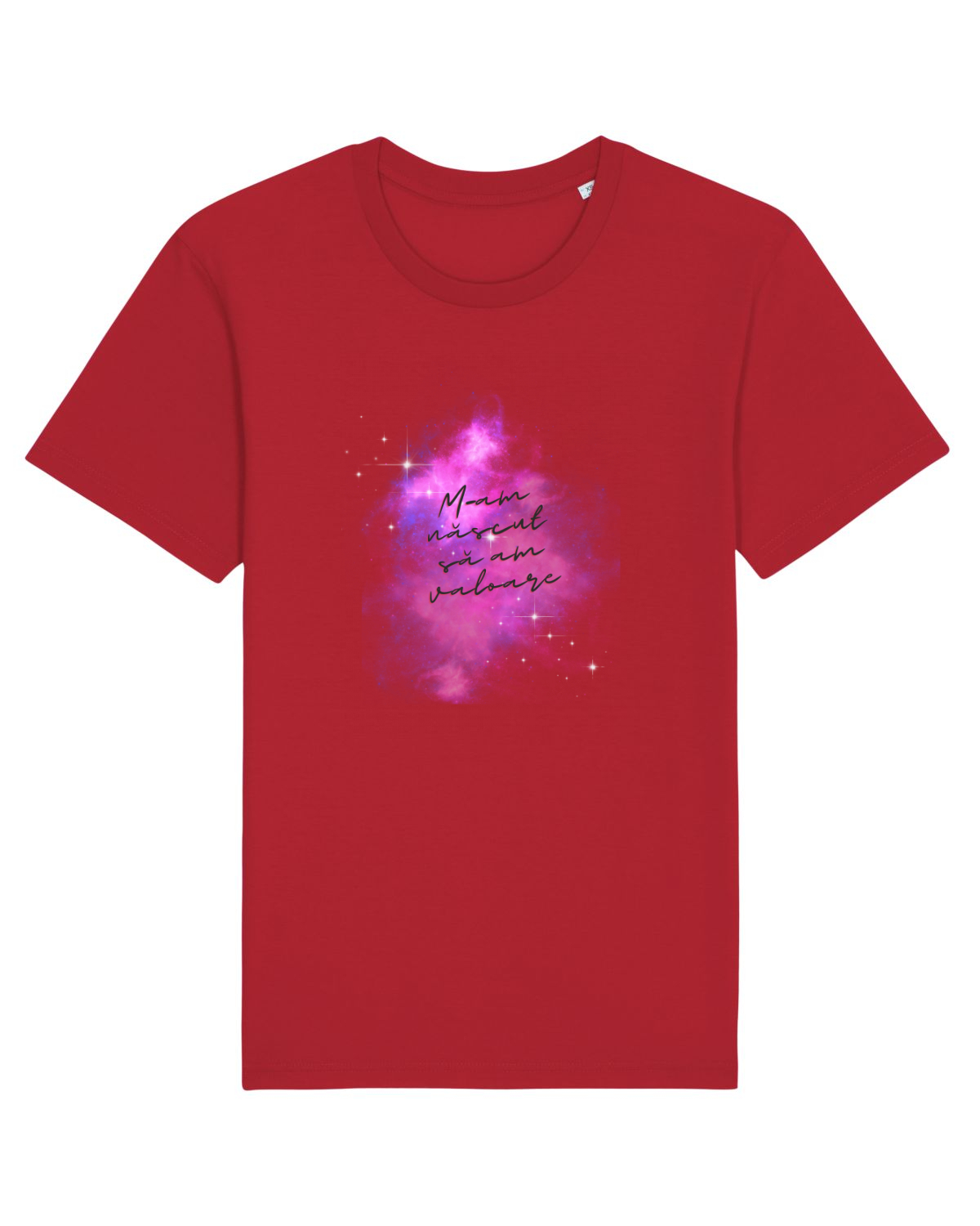 Tricou mânecă scurtă Unisex Rocker Red