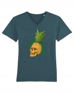 Pineapple Head Tricou mânecă scurtă guler V Bărbat Presenter