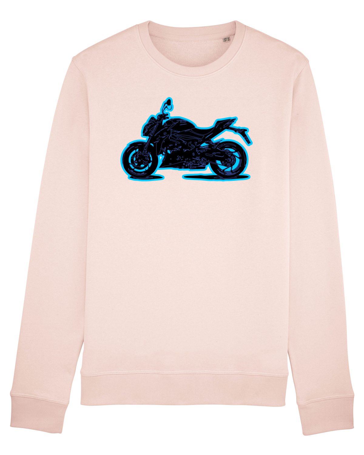 Bluză mânecă lungă Unisex Rise Candy Pink