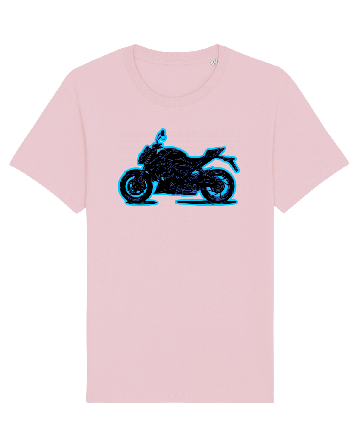 Tricou mânecă scurtă Unisex Rocker Cotton Pink