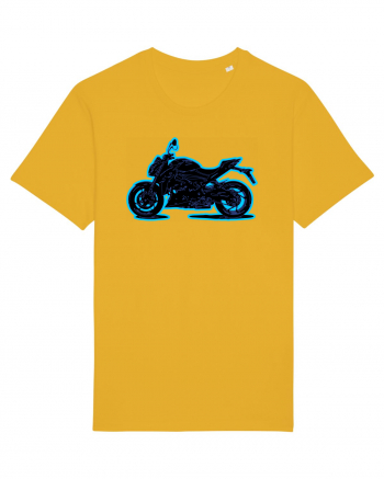 Street Motorcycle Neon Spectra Yellow