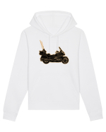 Motorcycle of gold Hanorac Unisex Drummer