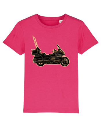Motorcycle of gold Raspberry