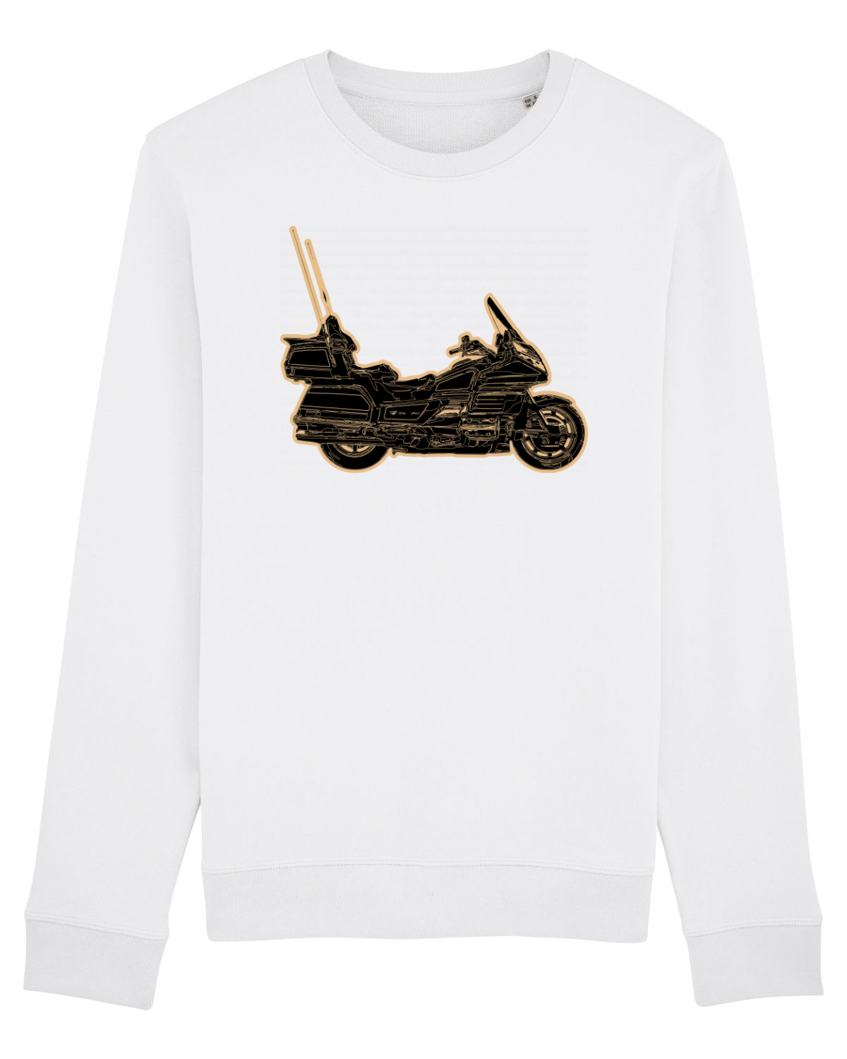 Bluză mânecă lungă Unisex Rise White