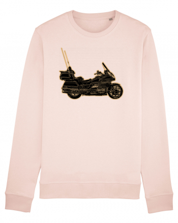 Motorcycle of gold Candy Pink